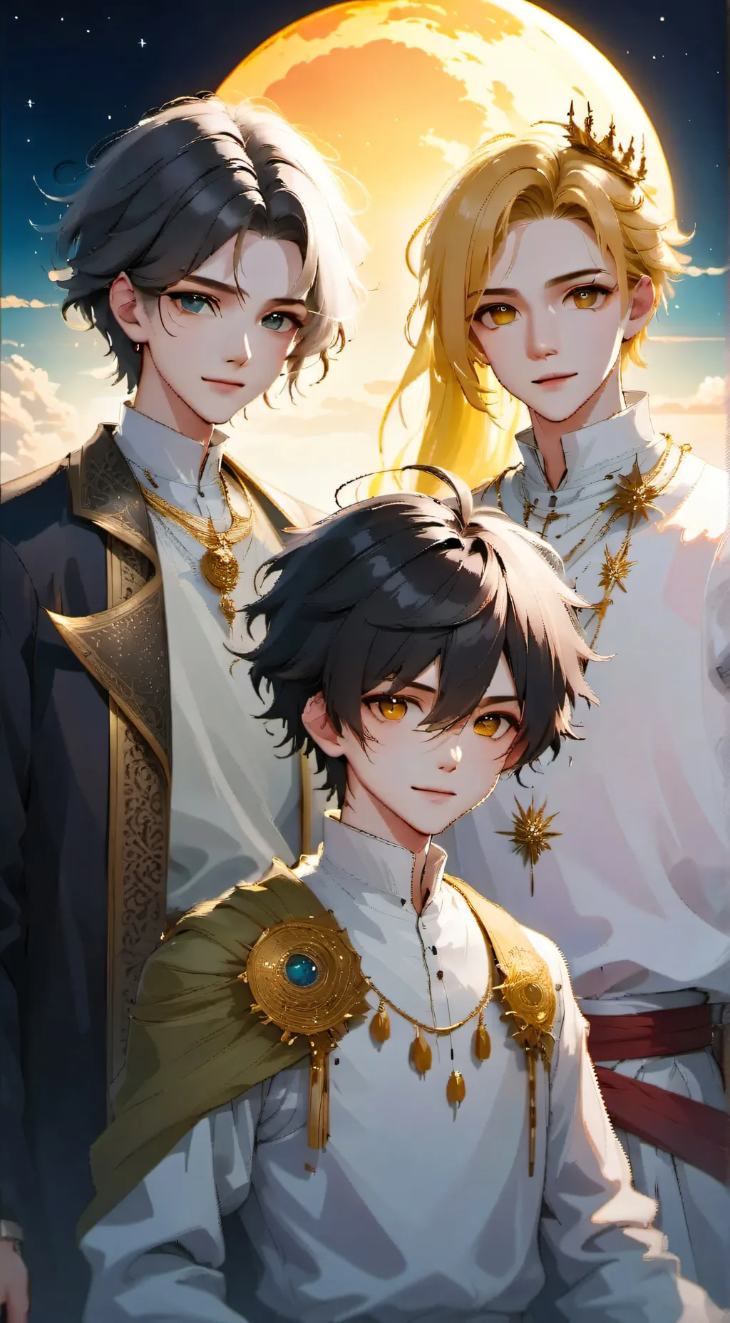 ai character: Soleil and Marama background