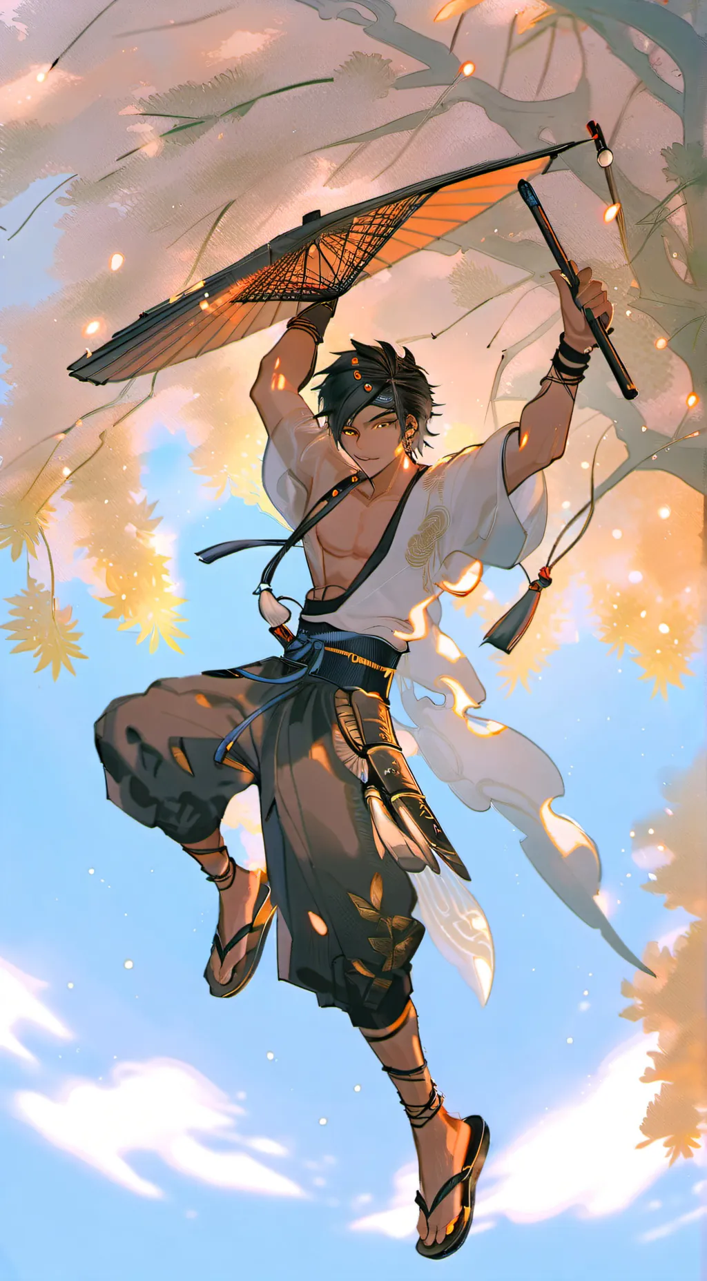ai character: Phenix background
