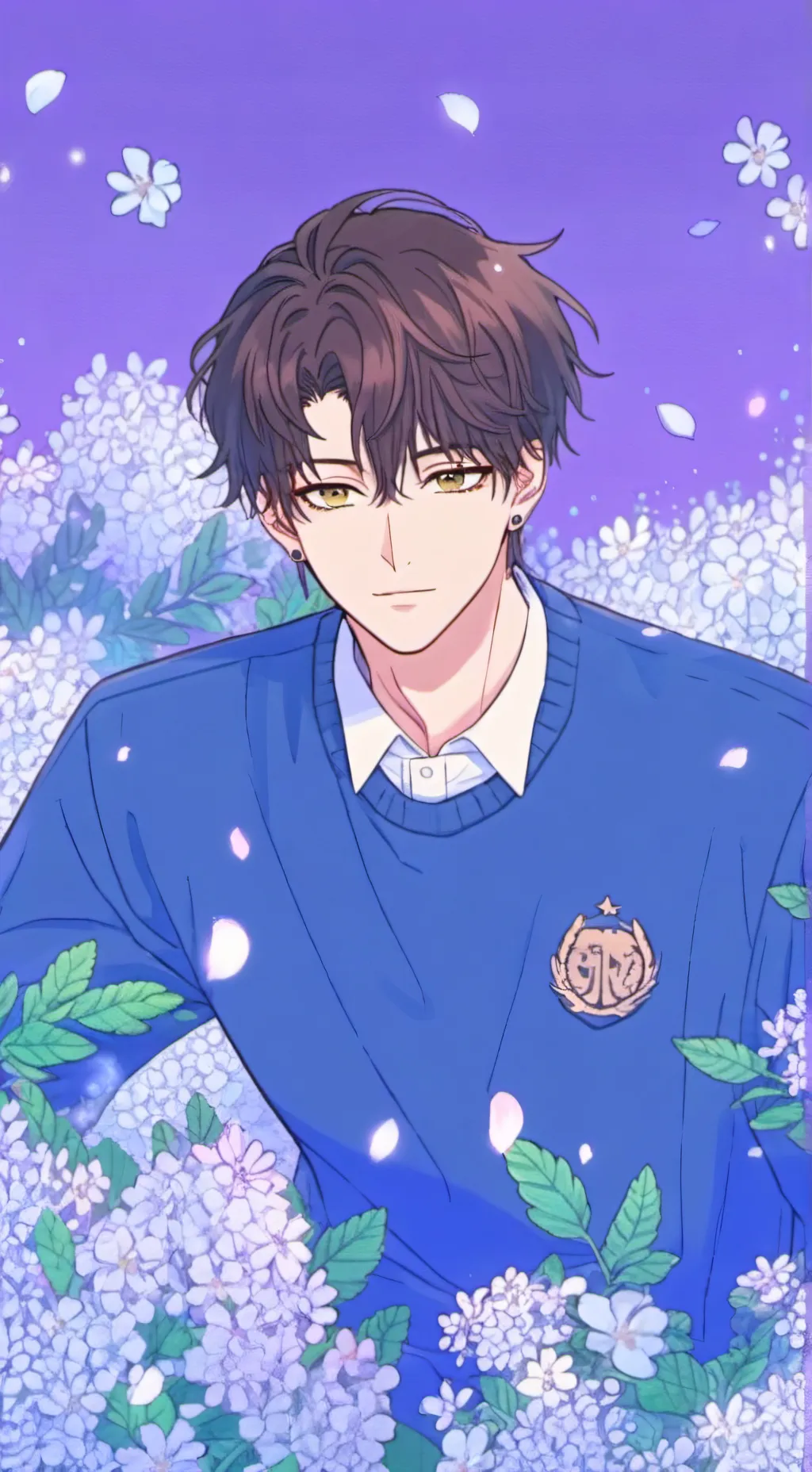 ai character: Solemn background