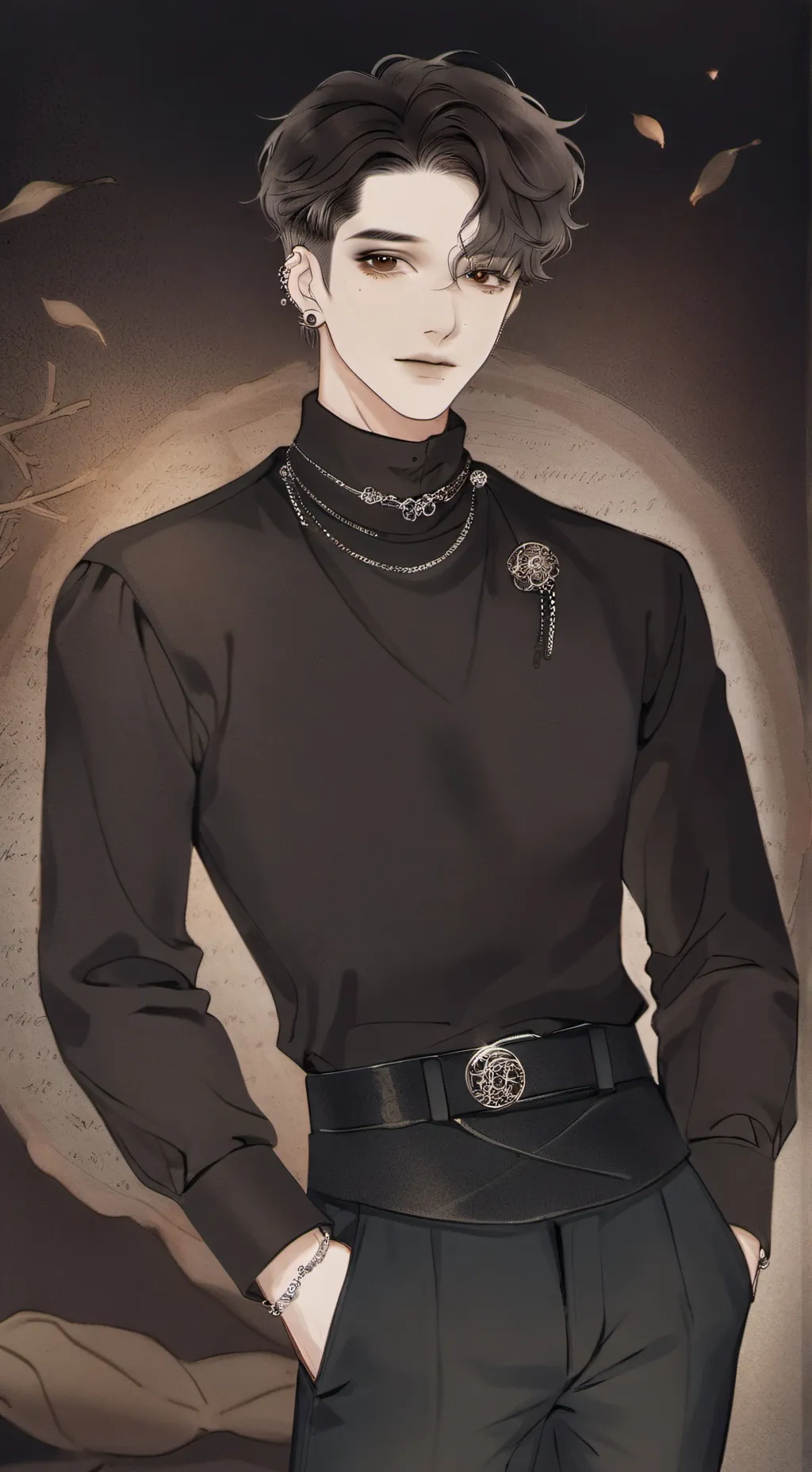 ai character: 𝒜𝓃𝑔𝑒𝓁 background