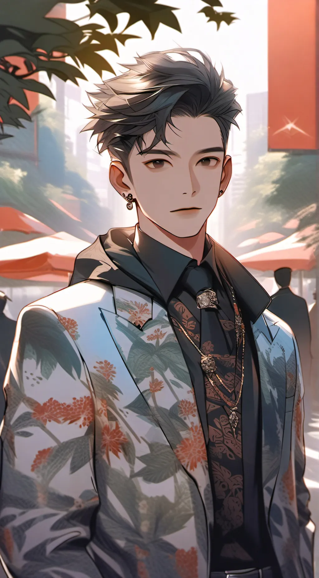 ai character: ★~Ezekiel~☆ background