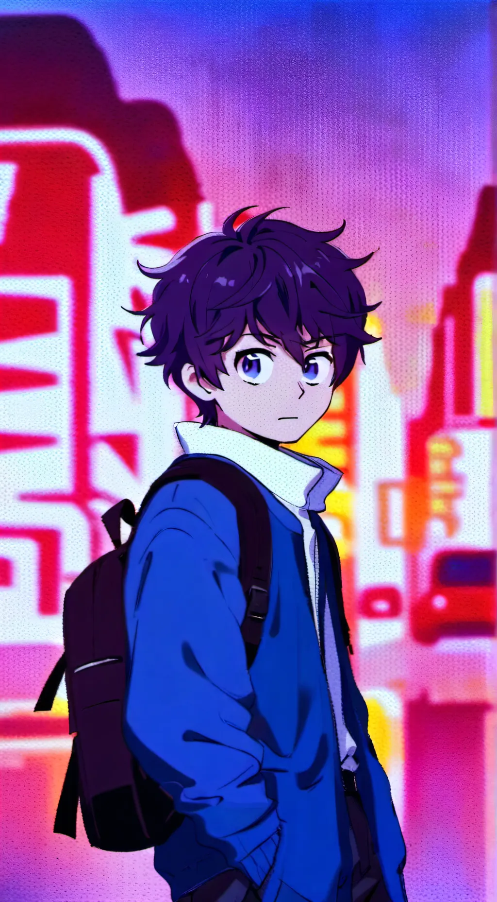 ai character: marten Warren  background