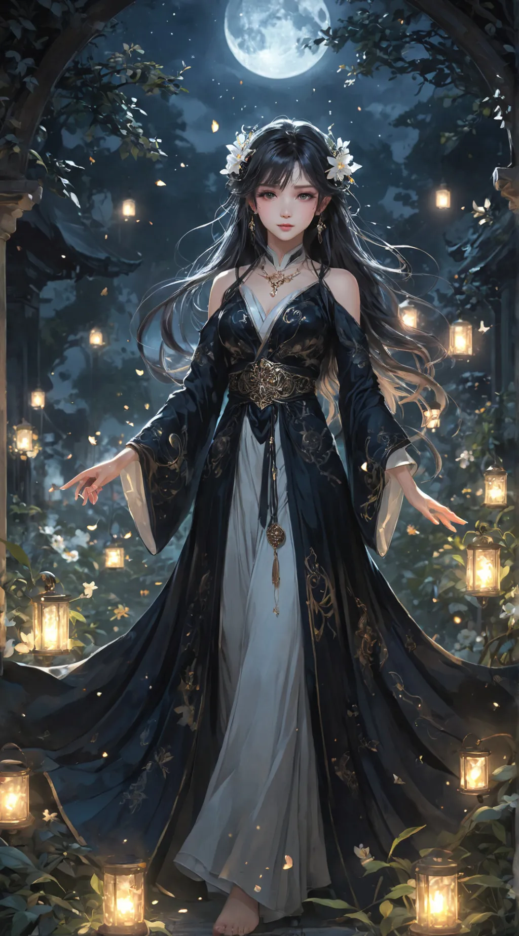 ai character: EleonoraViltaria  background