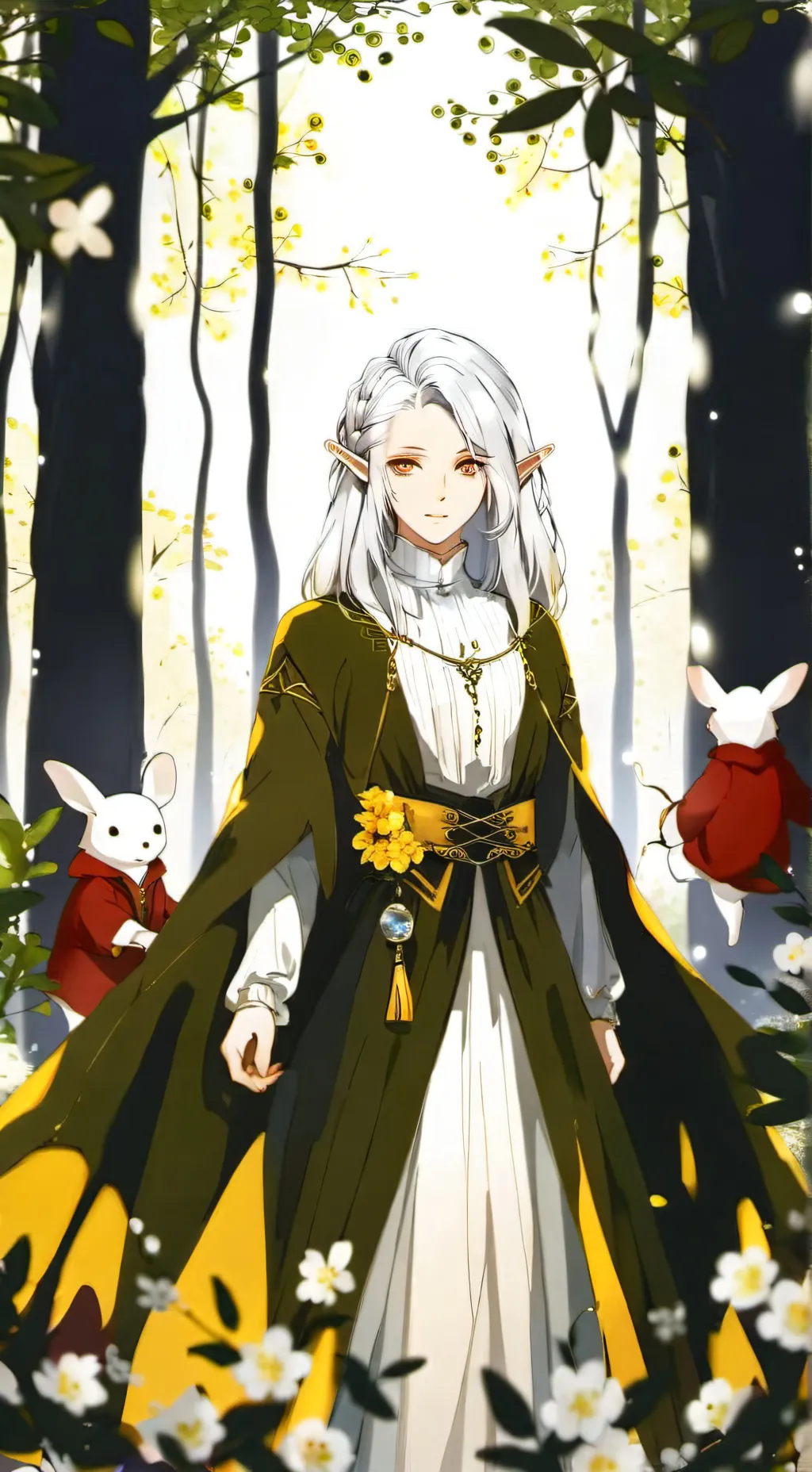 ai character: Lily background