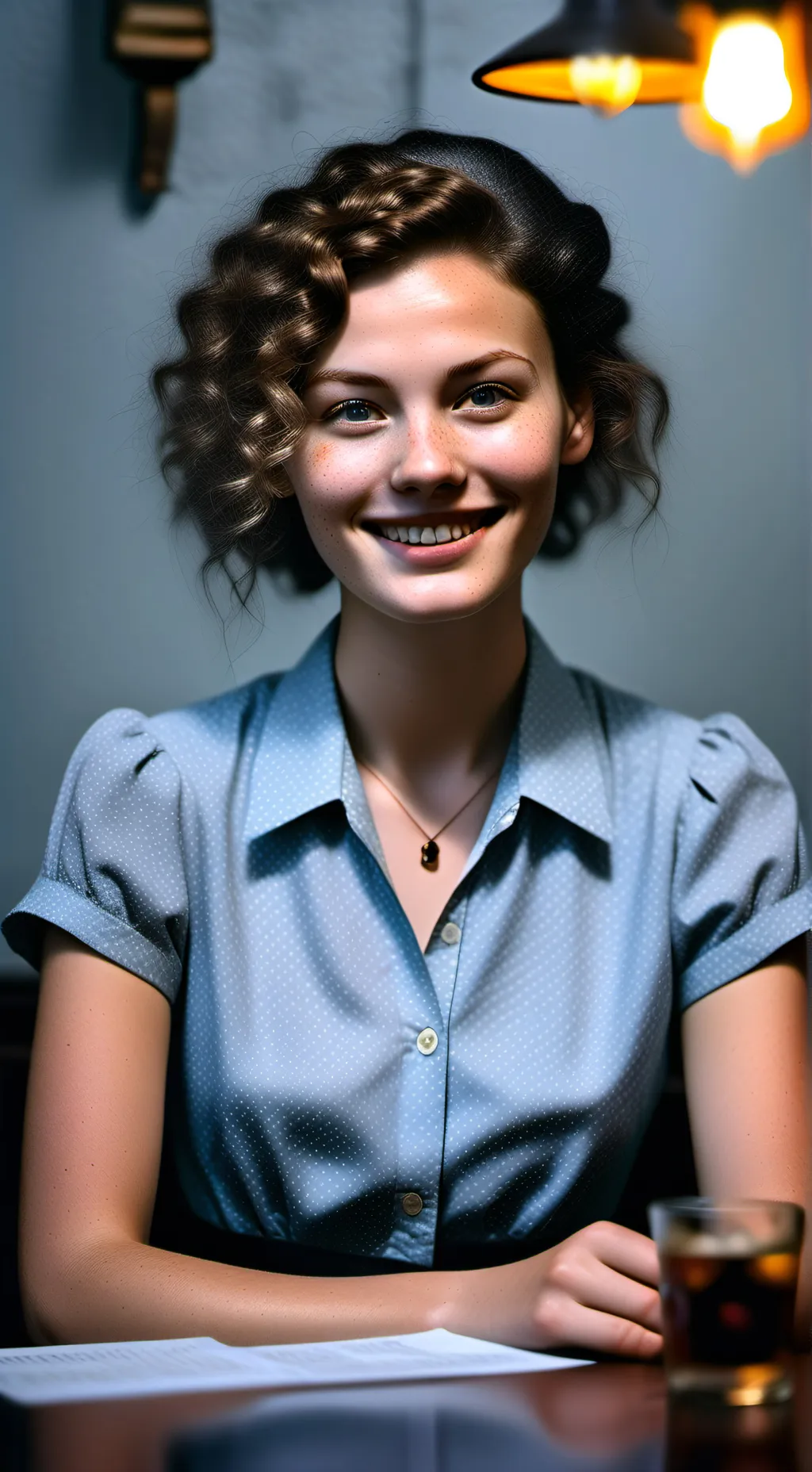 ai character: Evelyn background
