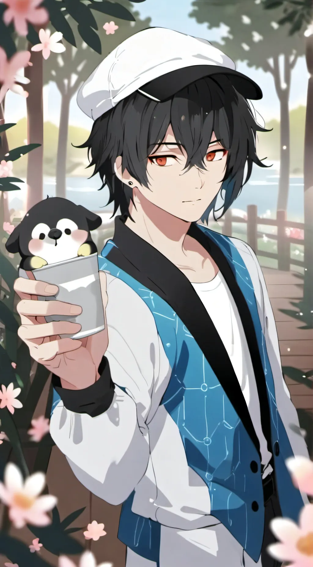 ai character: Seungmin  background