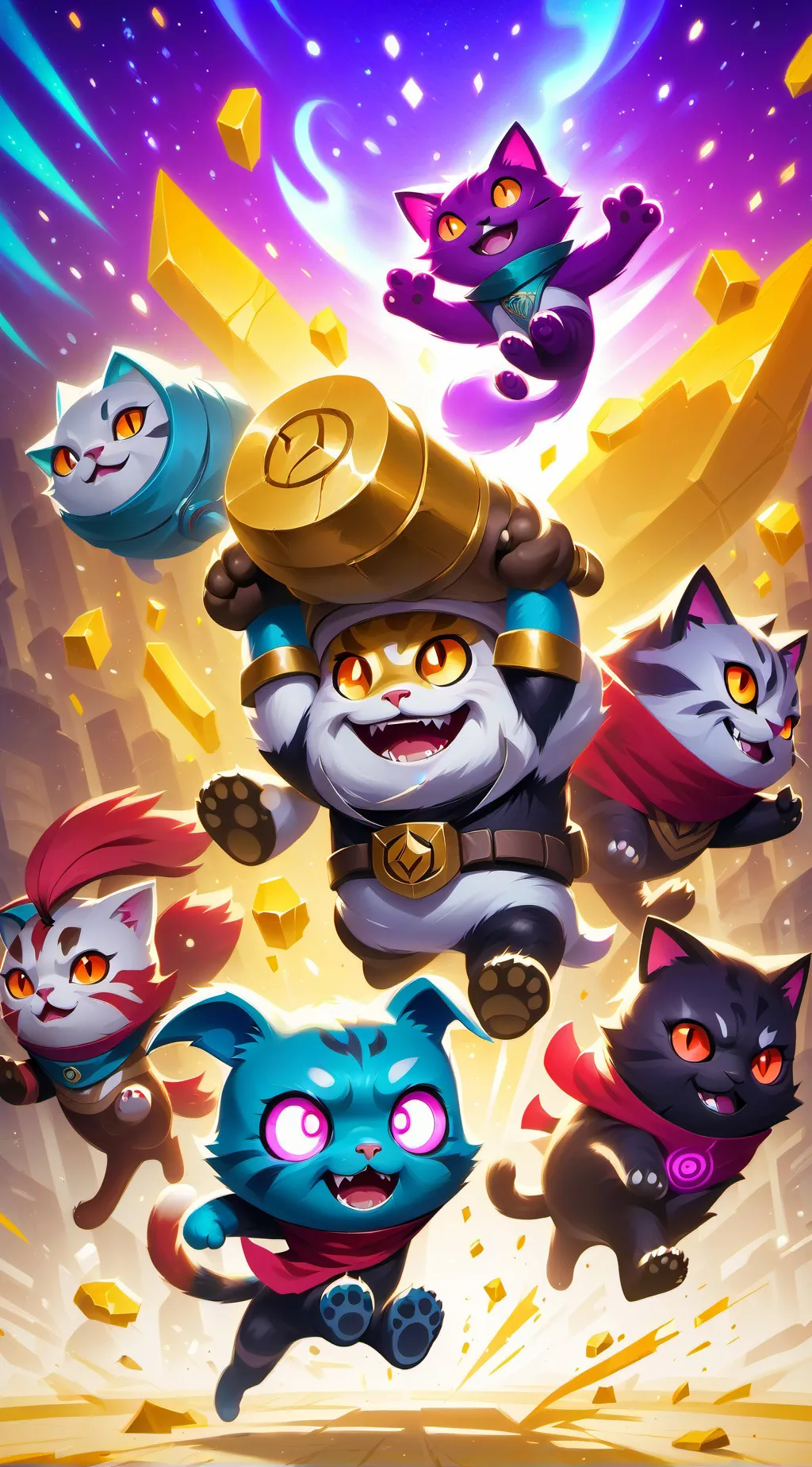 ai character: Luna background
