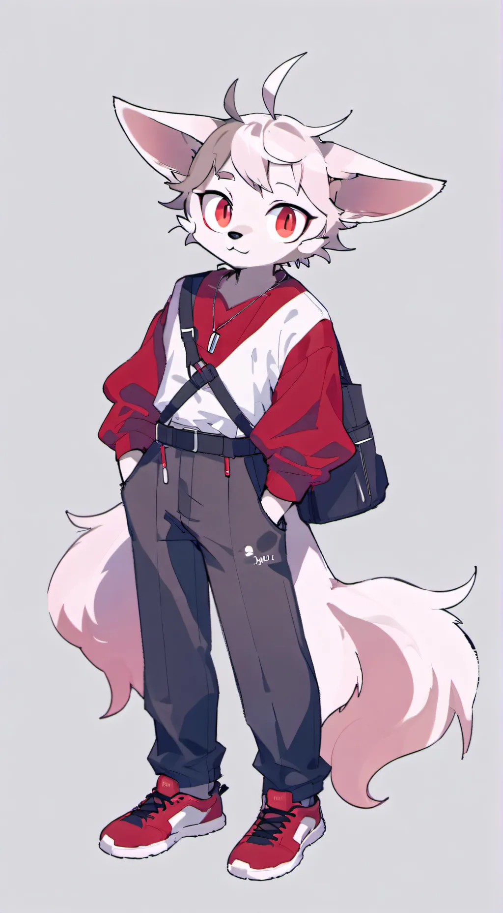 ai character: Fin background