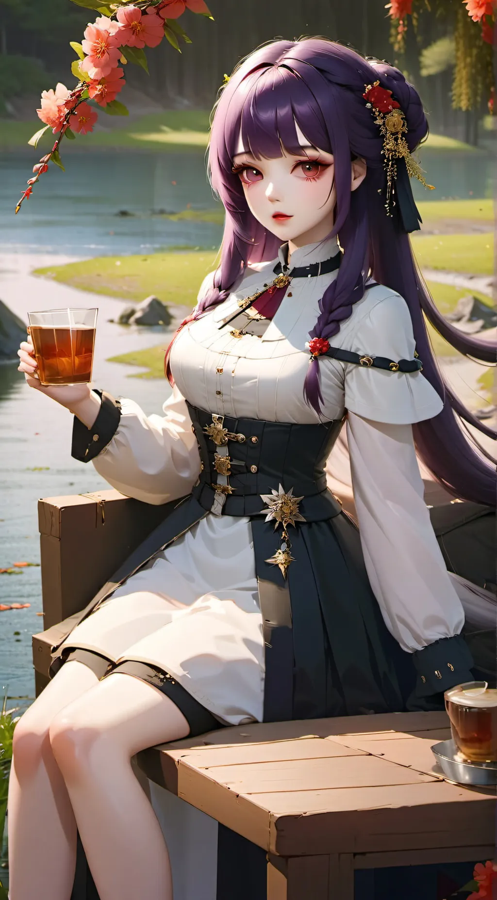 ai character: xian Feng-Shui  background