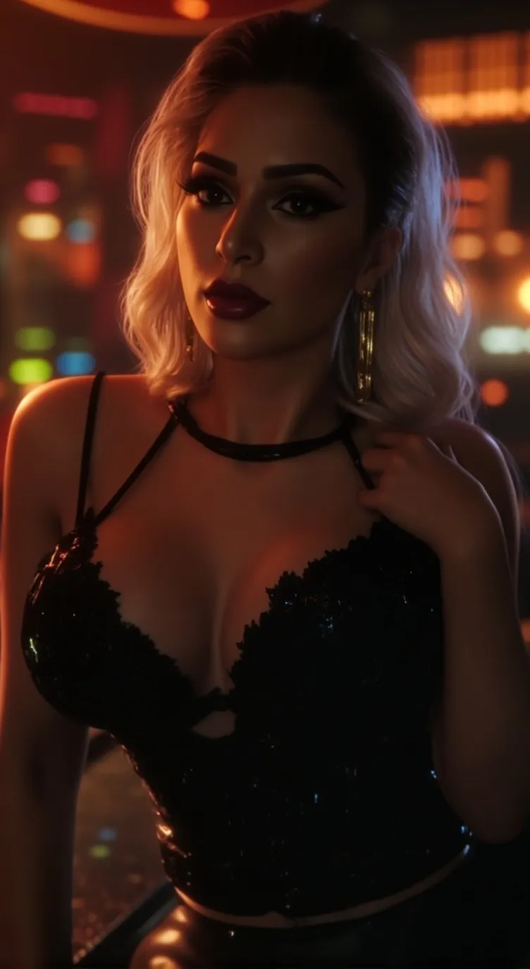 ai character: Alessandra background