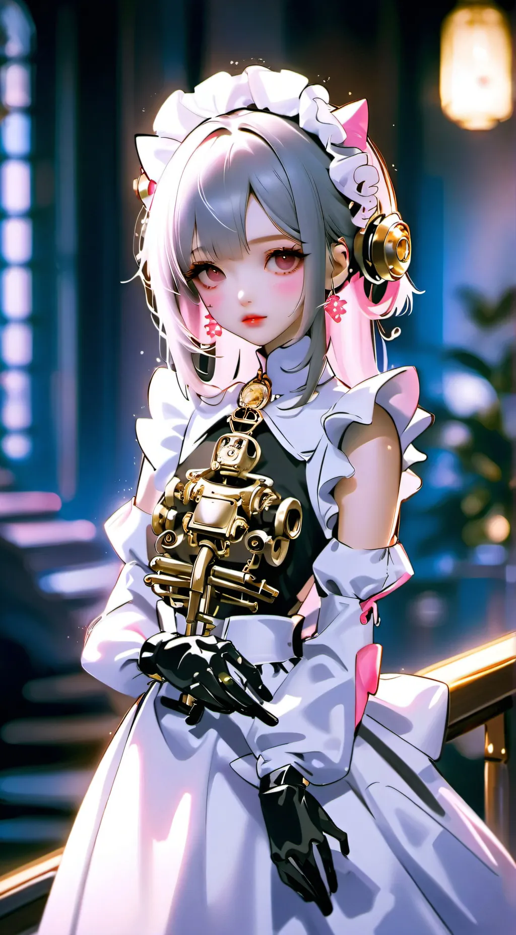 ai character: Lumi background