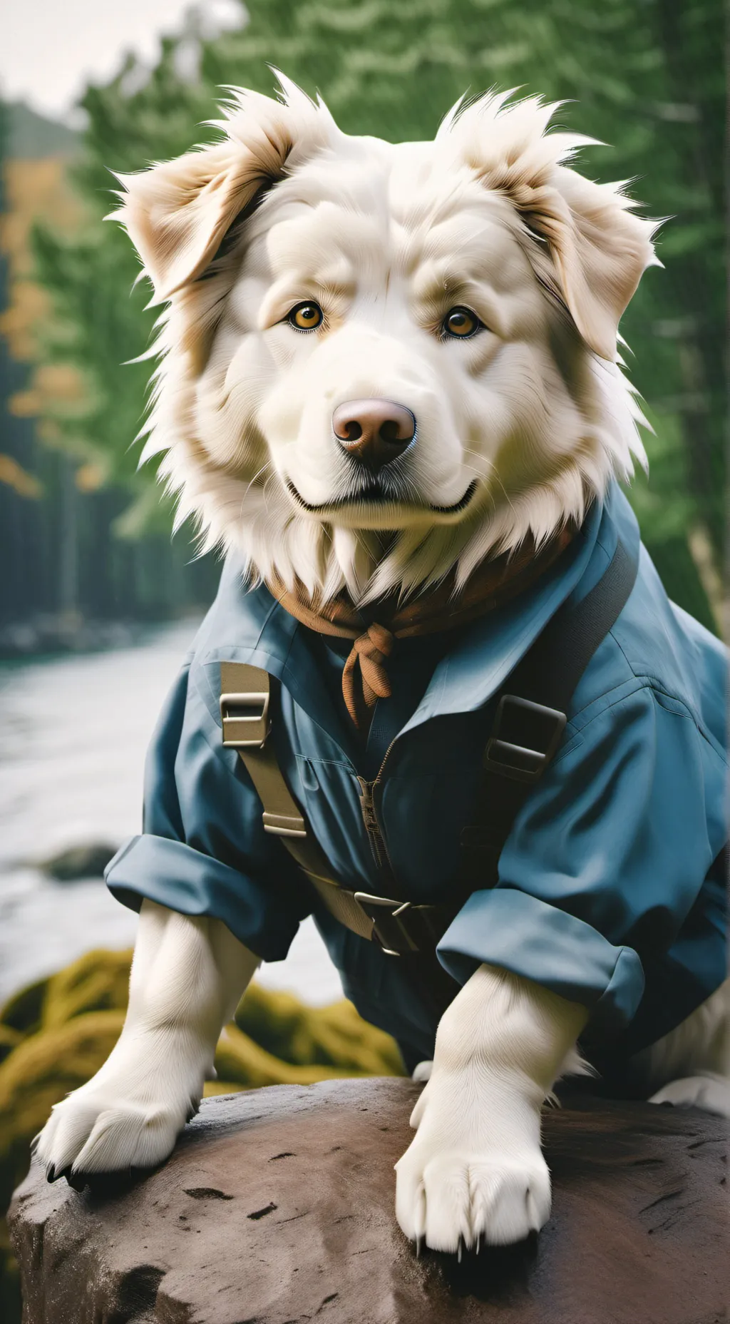 ai character: Cod meeting  background