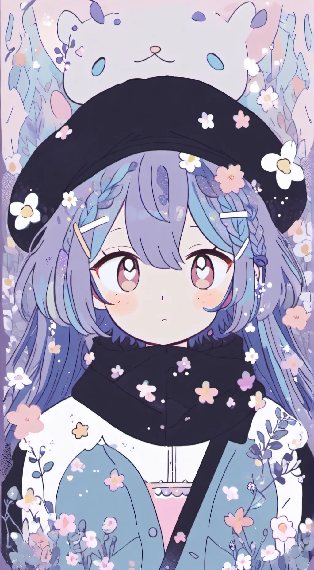 ai character: furry  background