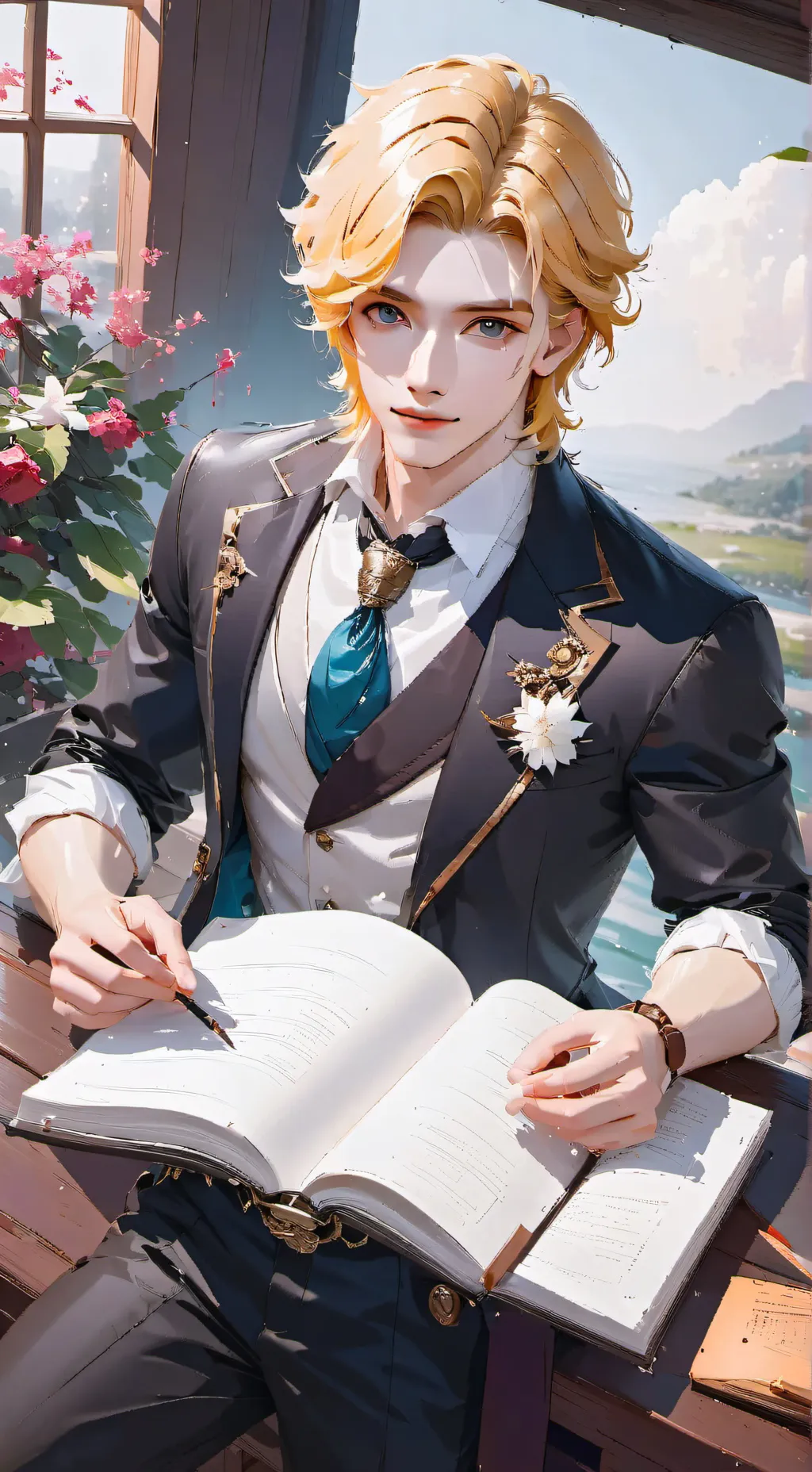 ai character: Matthew  background