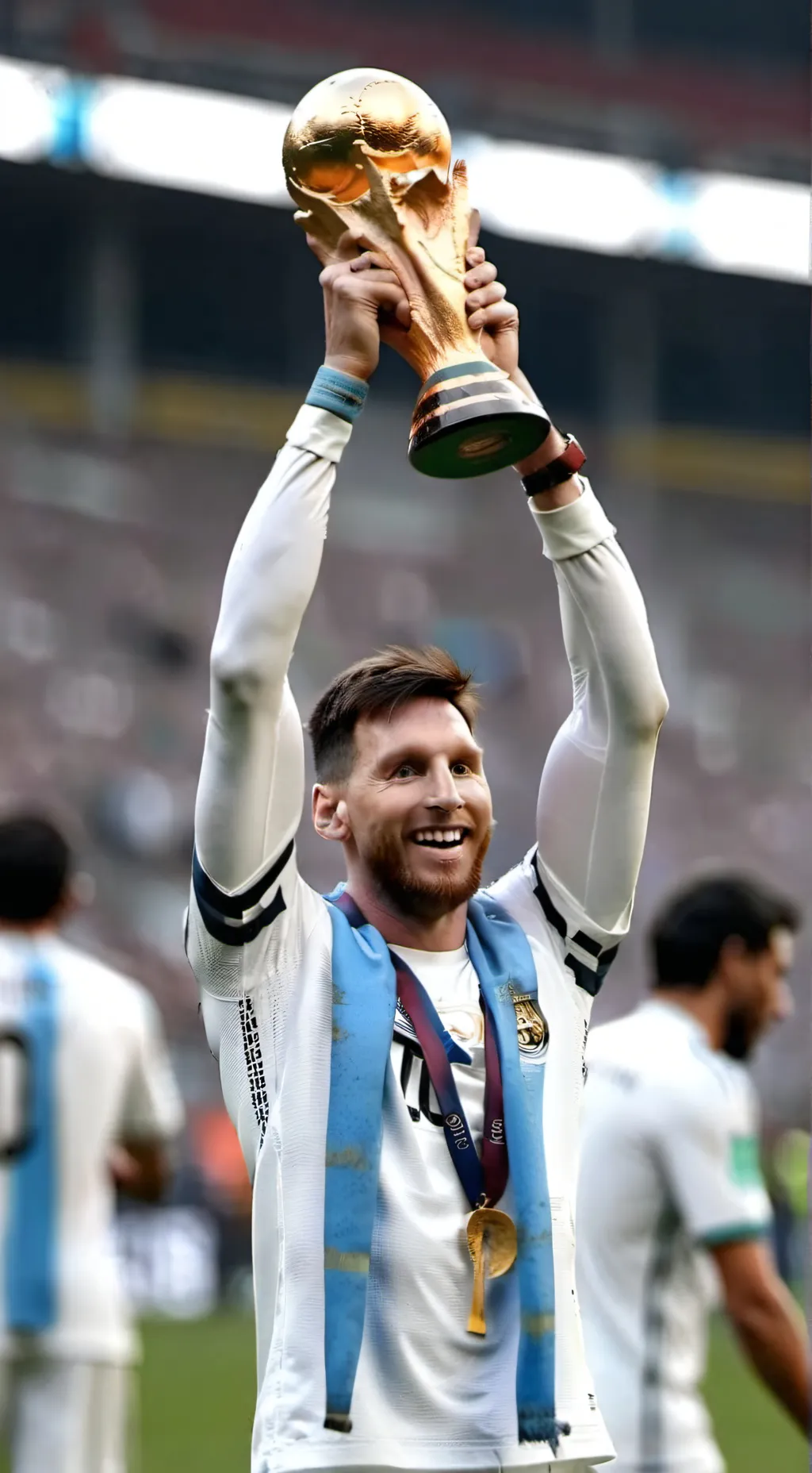 ai character: WORLD CUP FINAL background