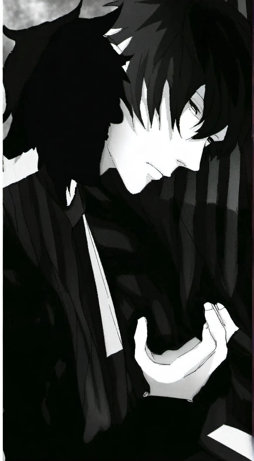 ai character: SAD BOY background