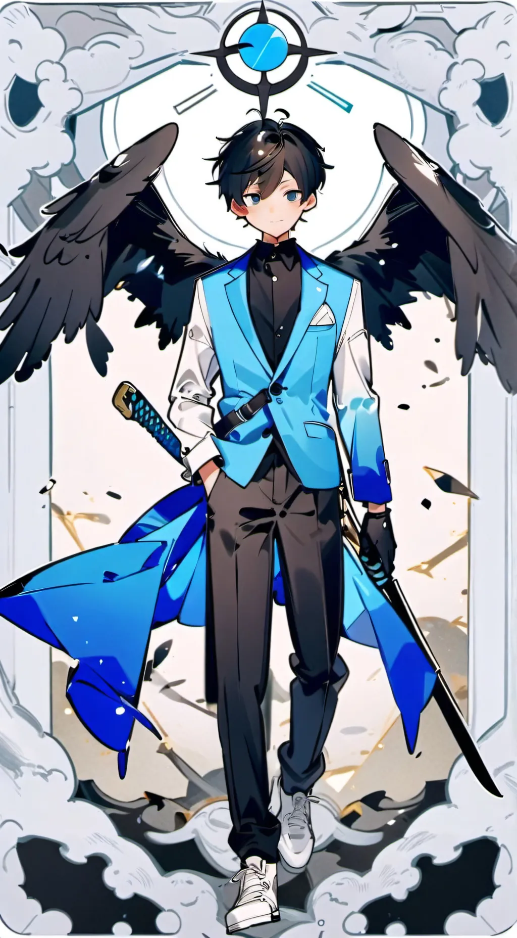 ai character: HH zero backmailed background