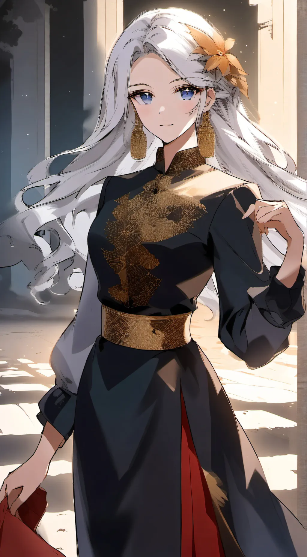 ai character: Oriane background