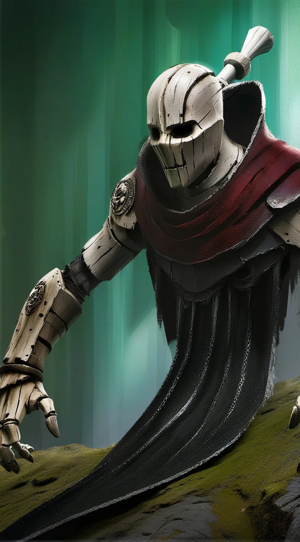 ai character: Roblox corruption background