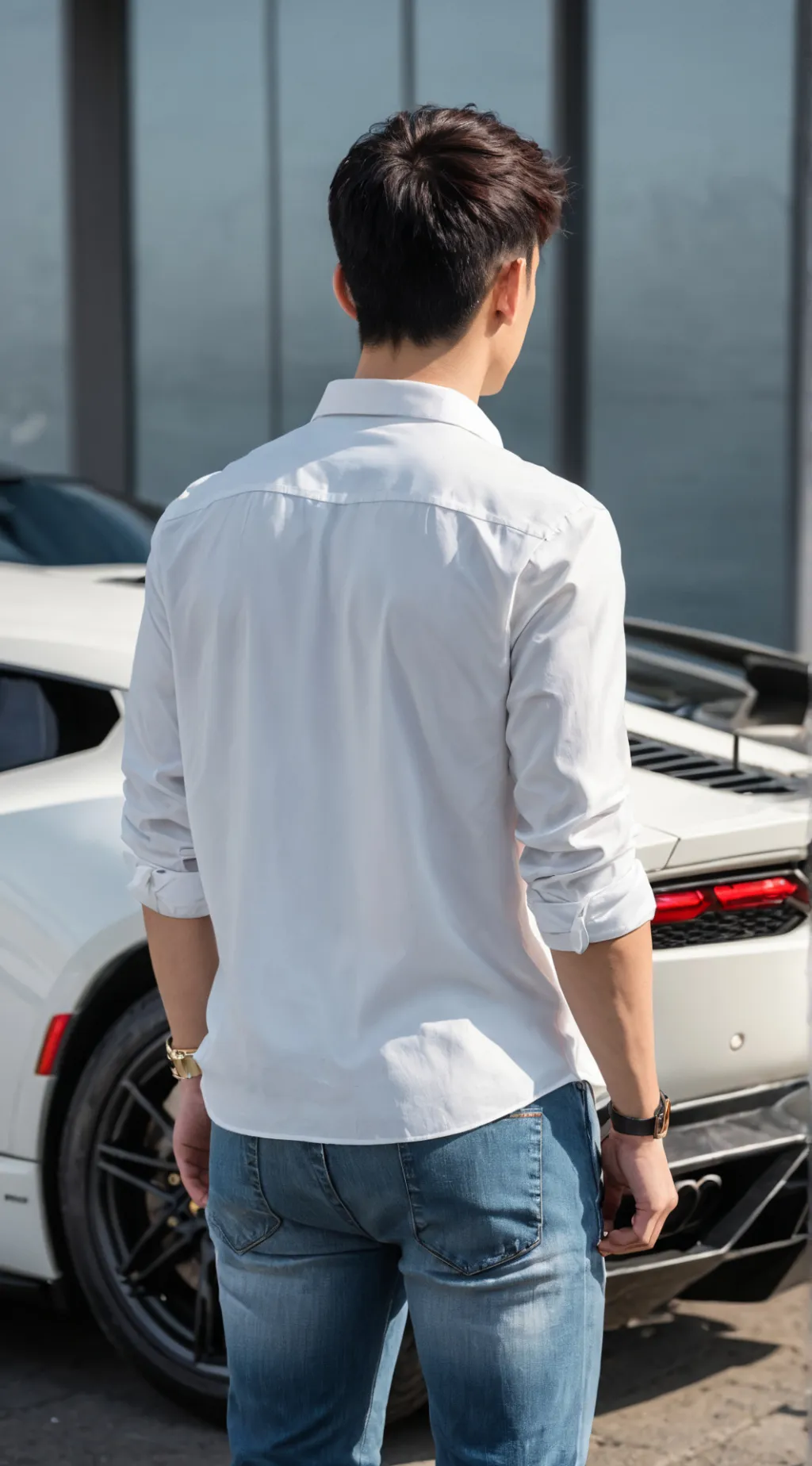 ai character: Min Yoongi  background