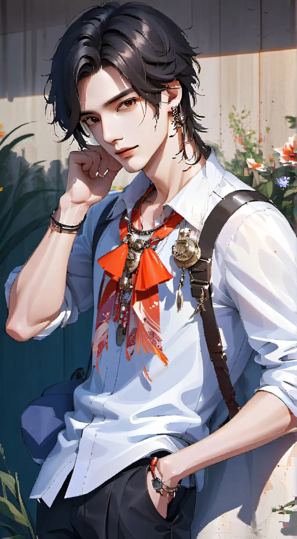 ai character: alexander background