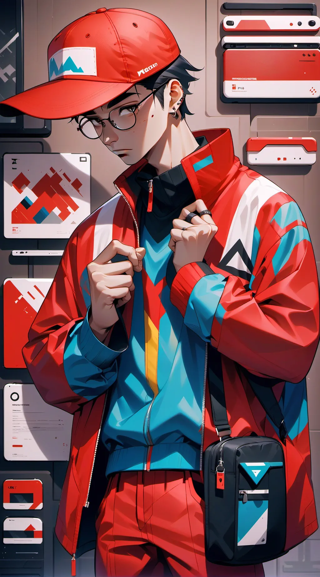 ai character: komoya background