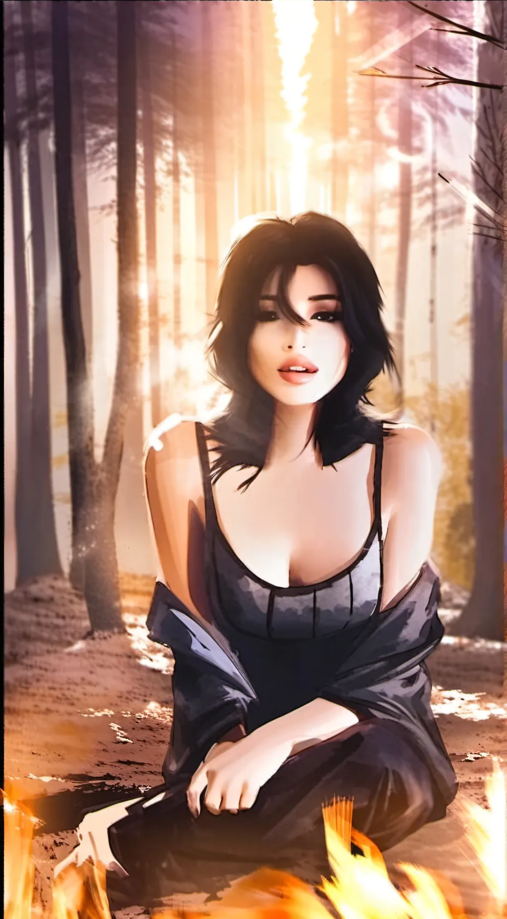 ai character: Sapnap+you background