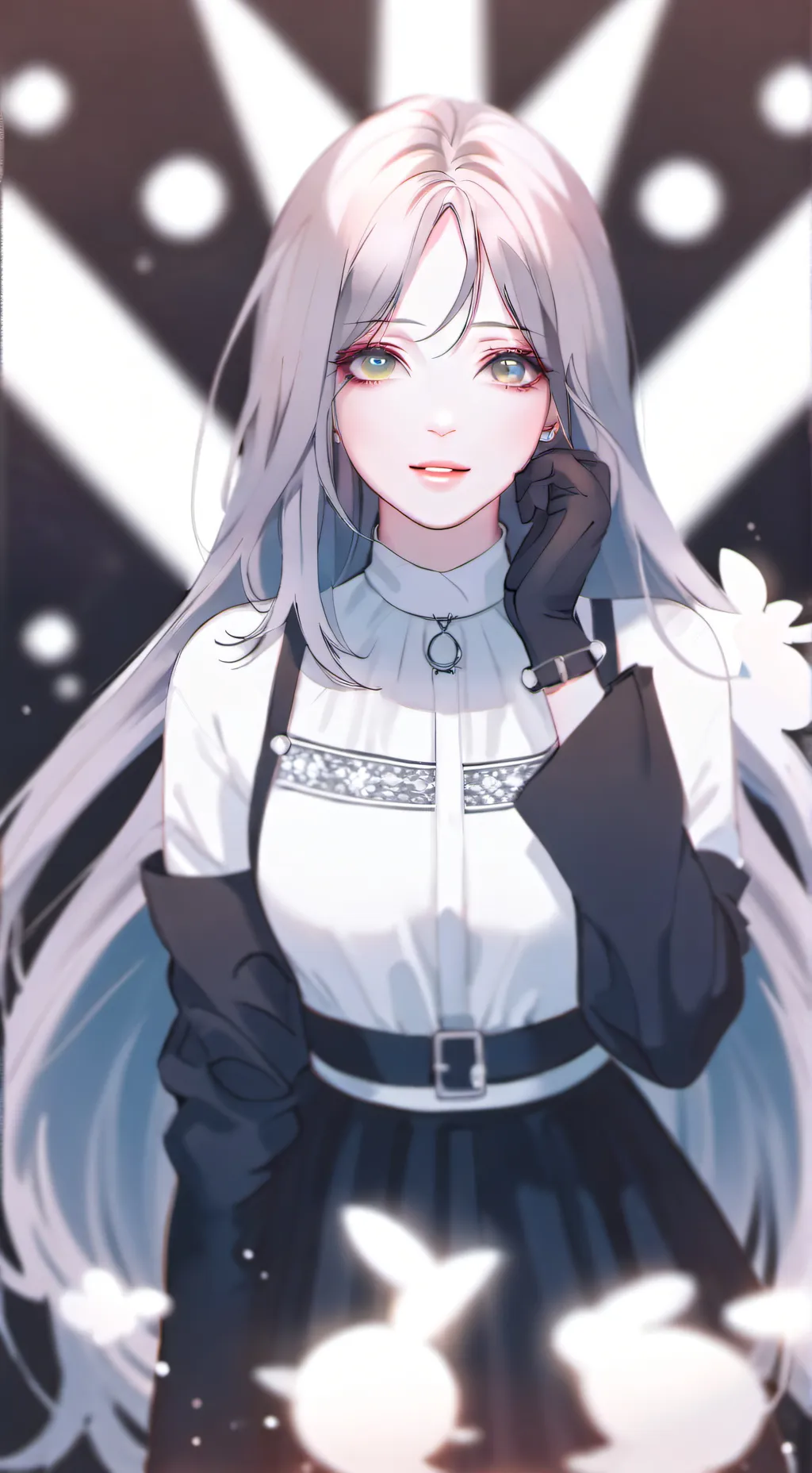 ai character: luna background