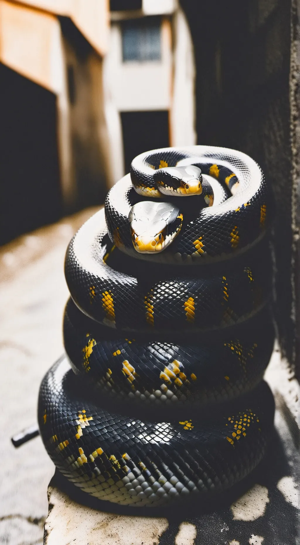 ai character: snake invasion background