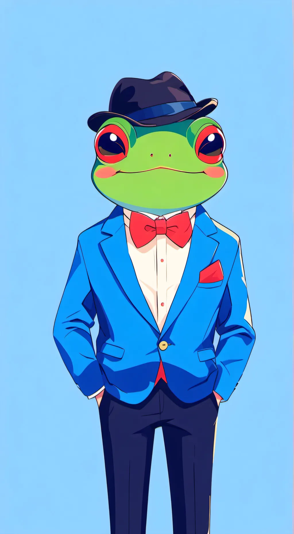 ai character: Ribbit TADC background