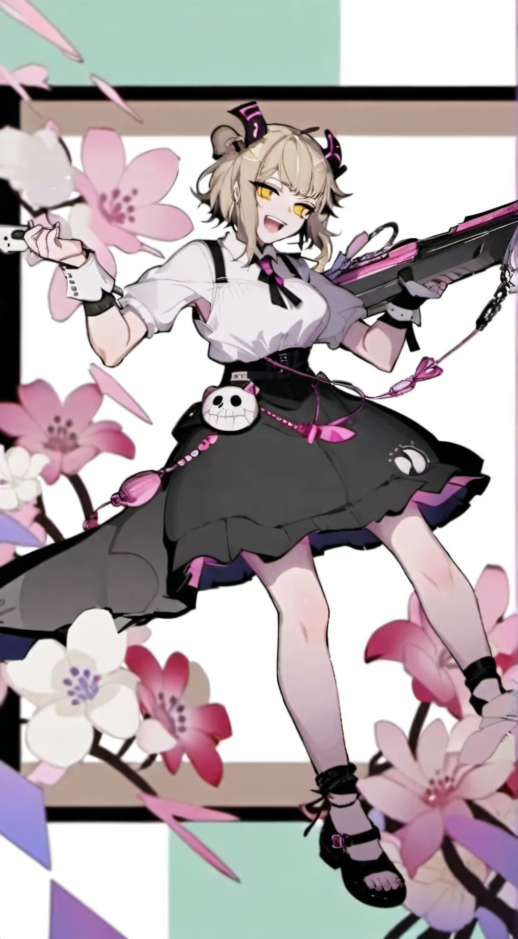 ai character: YANDERE background