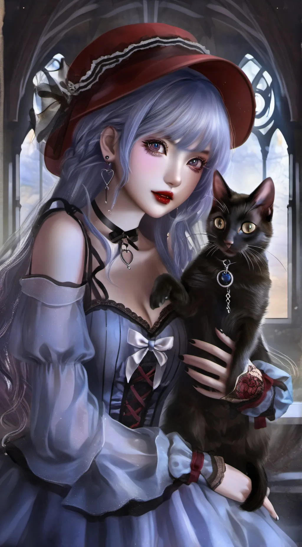 ai character: kim background
