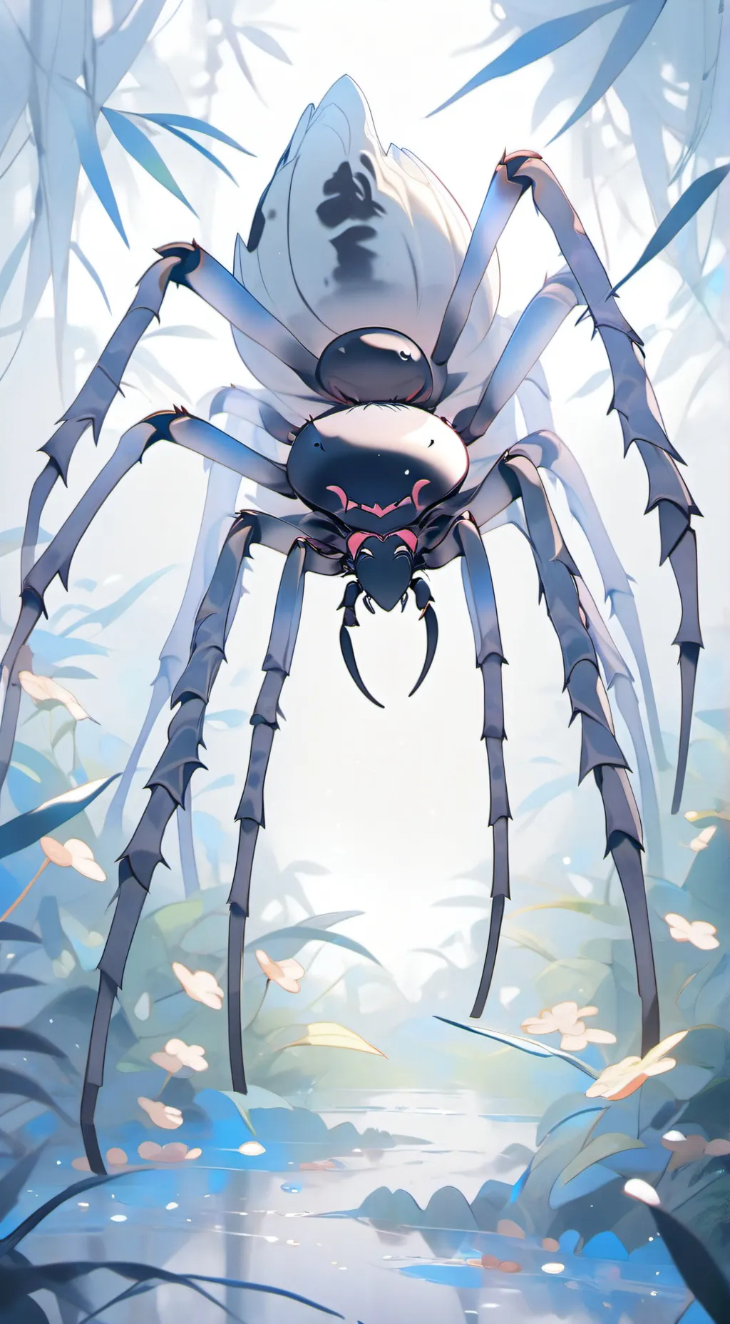 ai character: golith bird eater  background