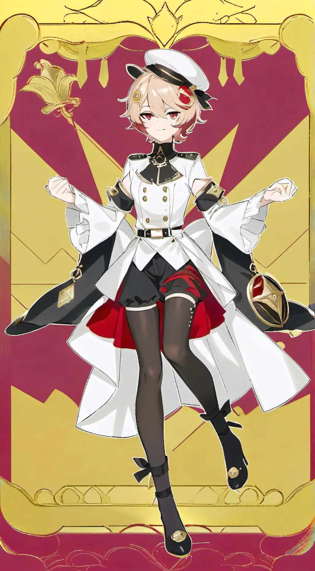 ai character: Dahlia background
