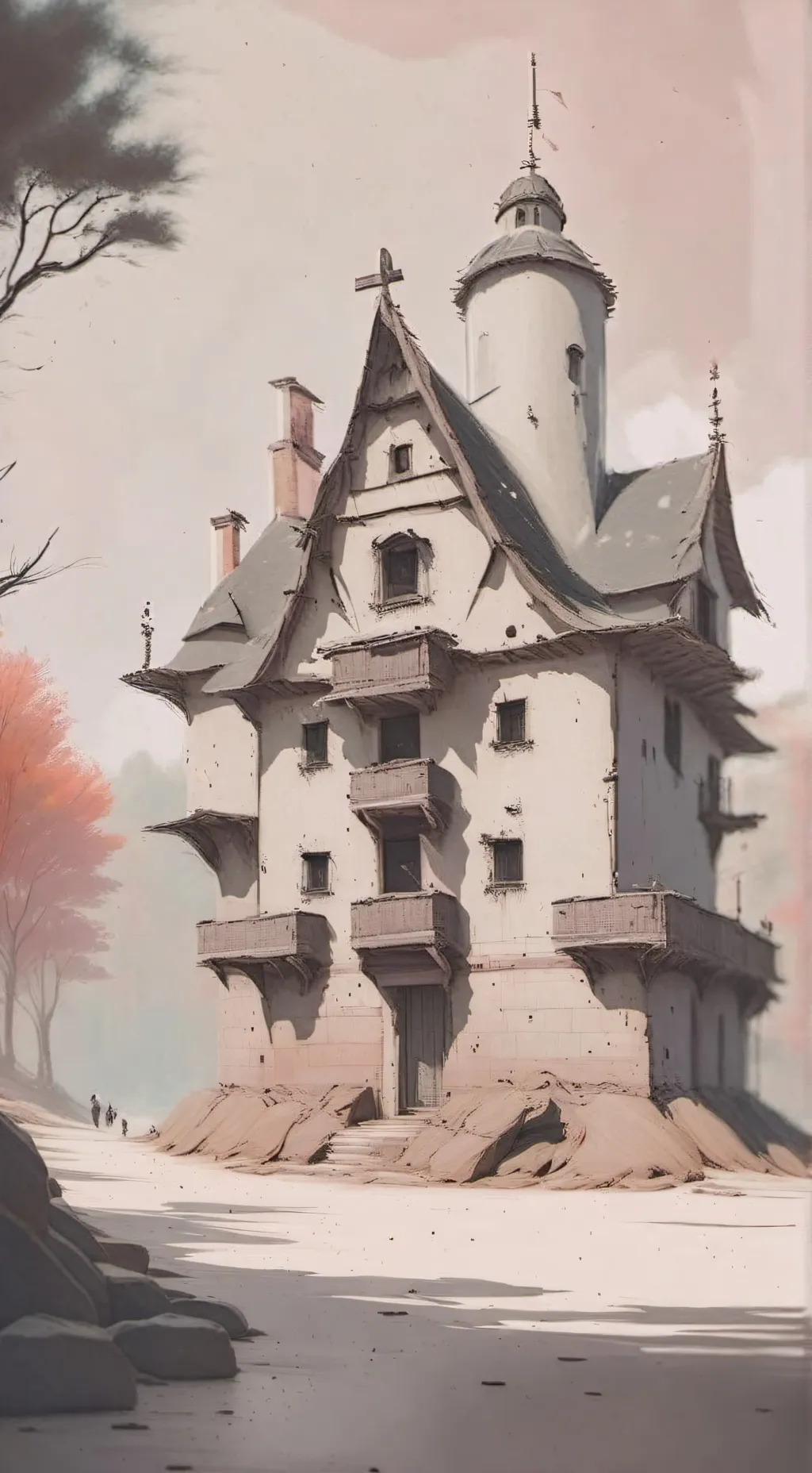 ai character: casa background
