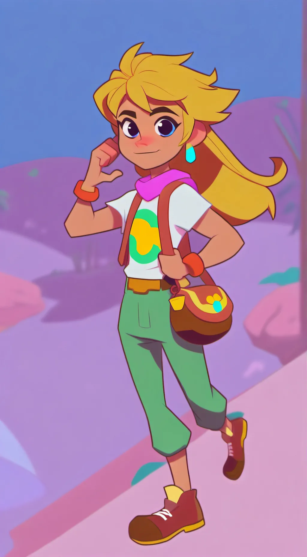 ai character: Danielle background