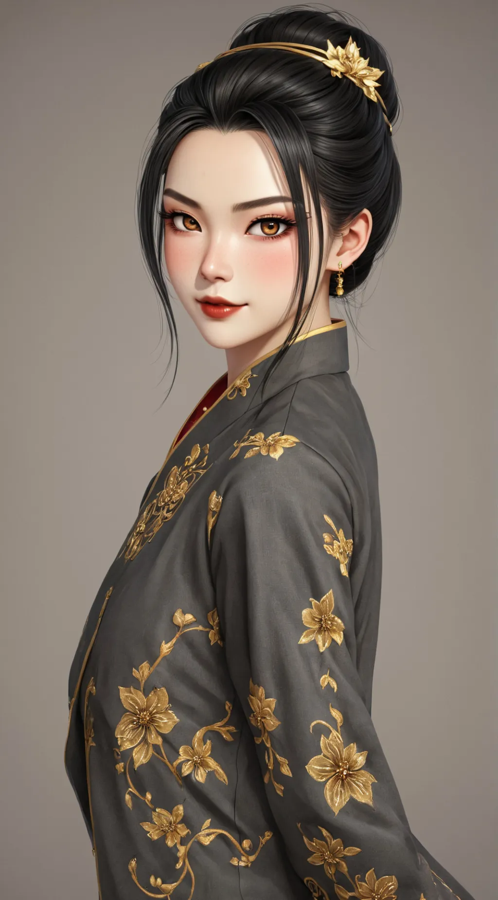 ai character: Azula background