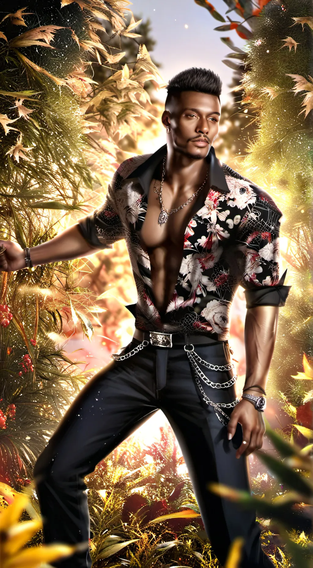 ai character: dax background
