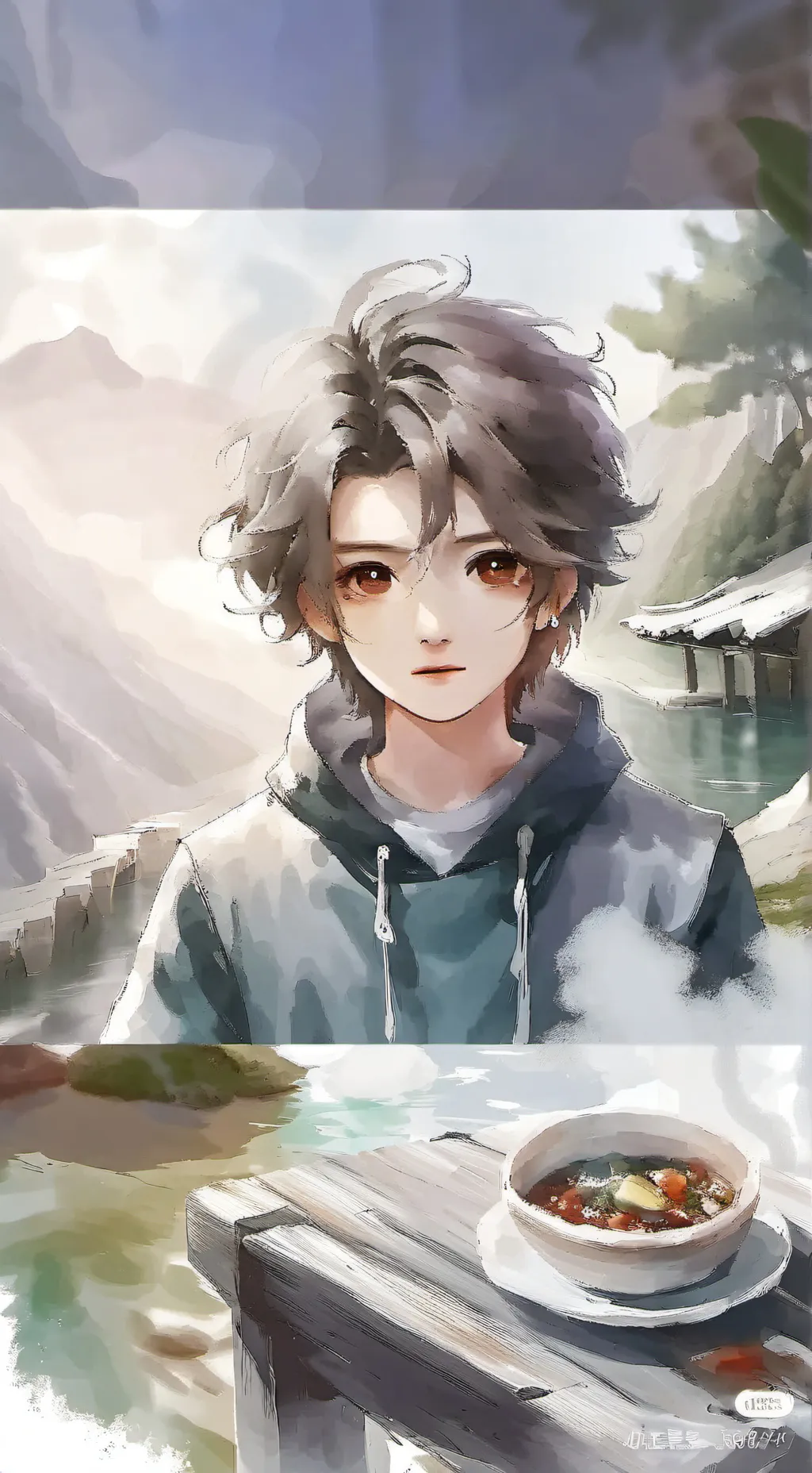 ai character: your a baby background