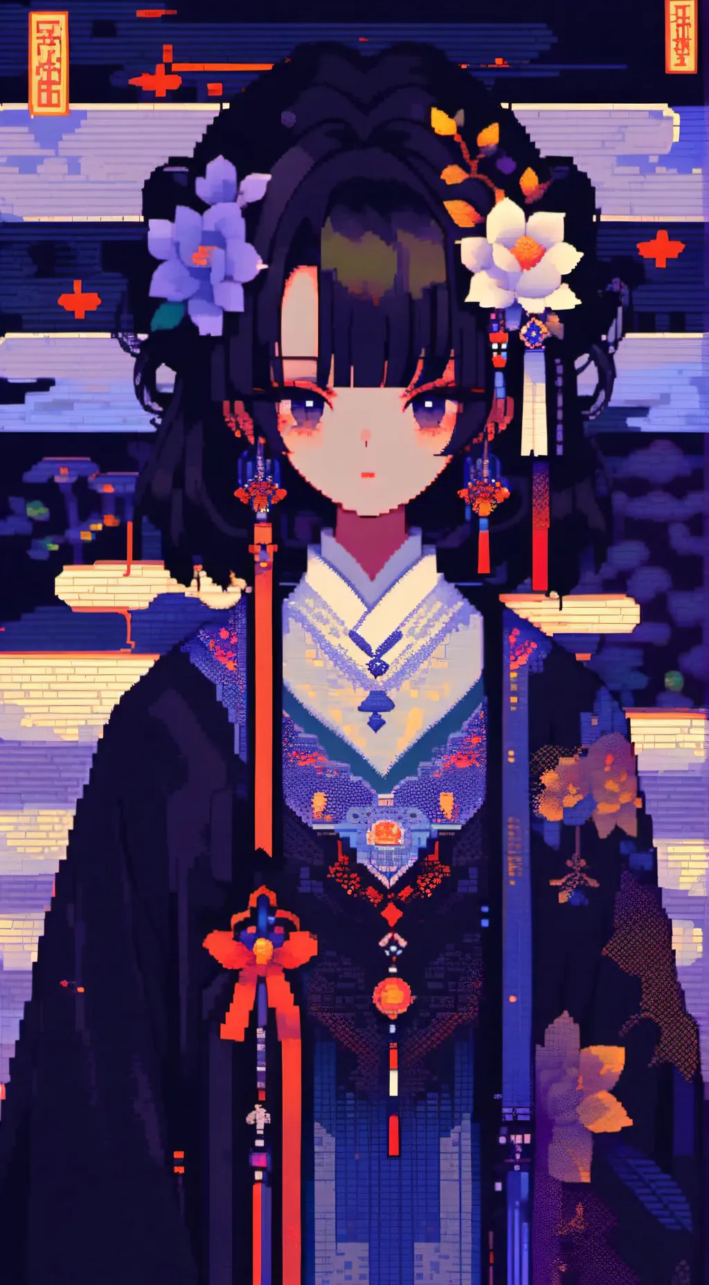 ai character: 原神（绿茶） background