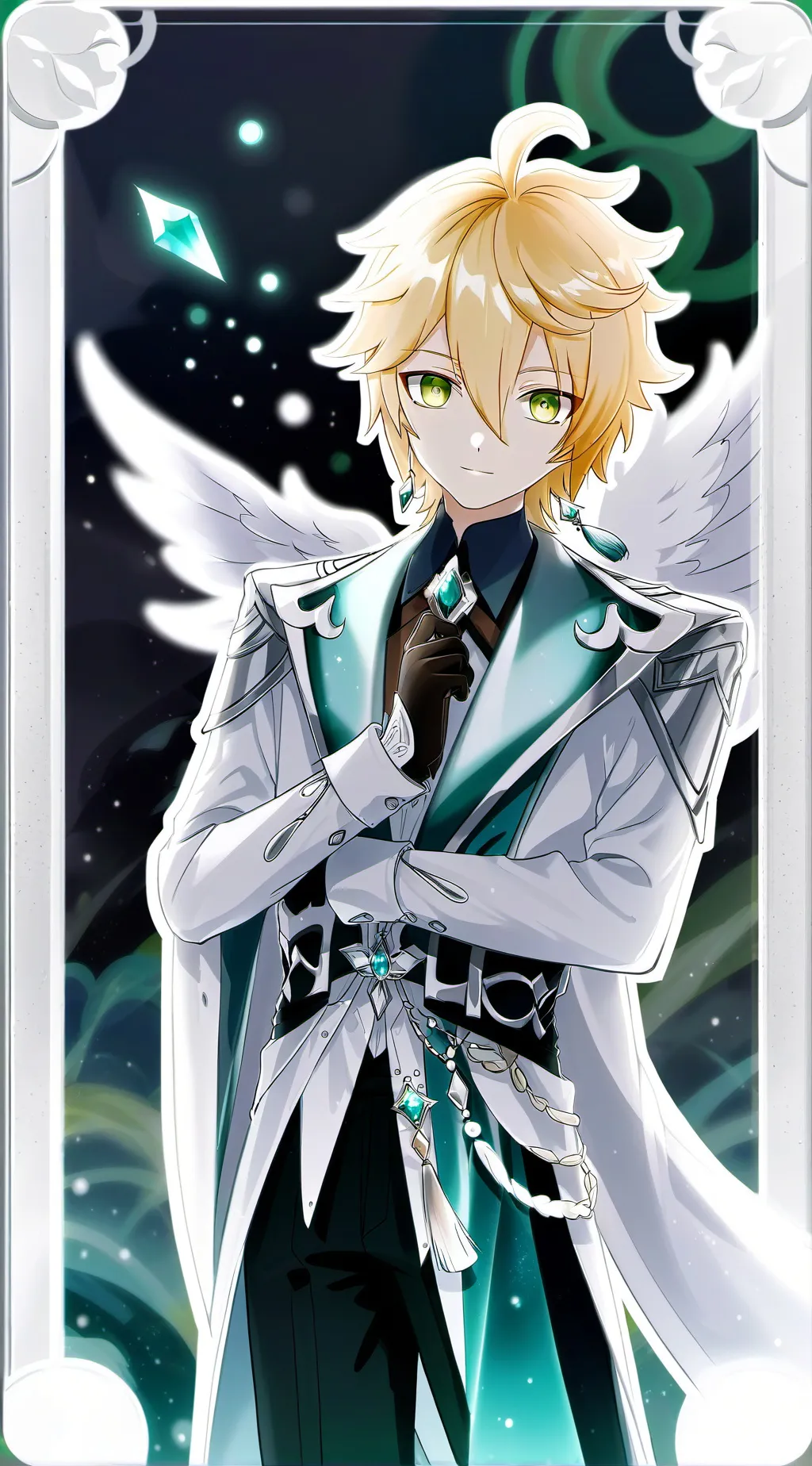 ai character: Koga Skyland background