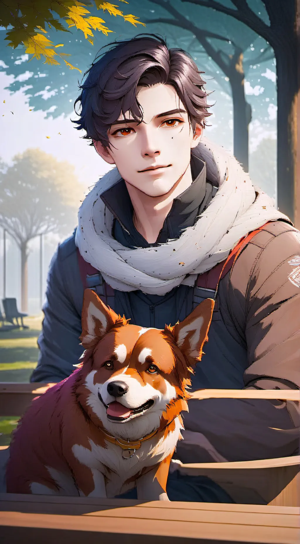 ai character: Kyle background