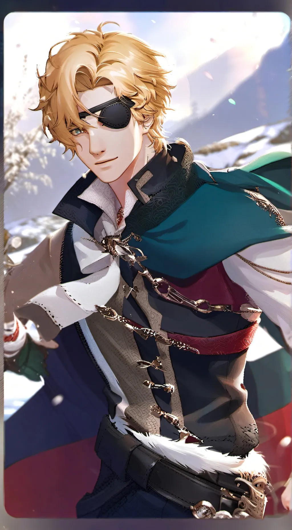 ai character: Coner  background
