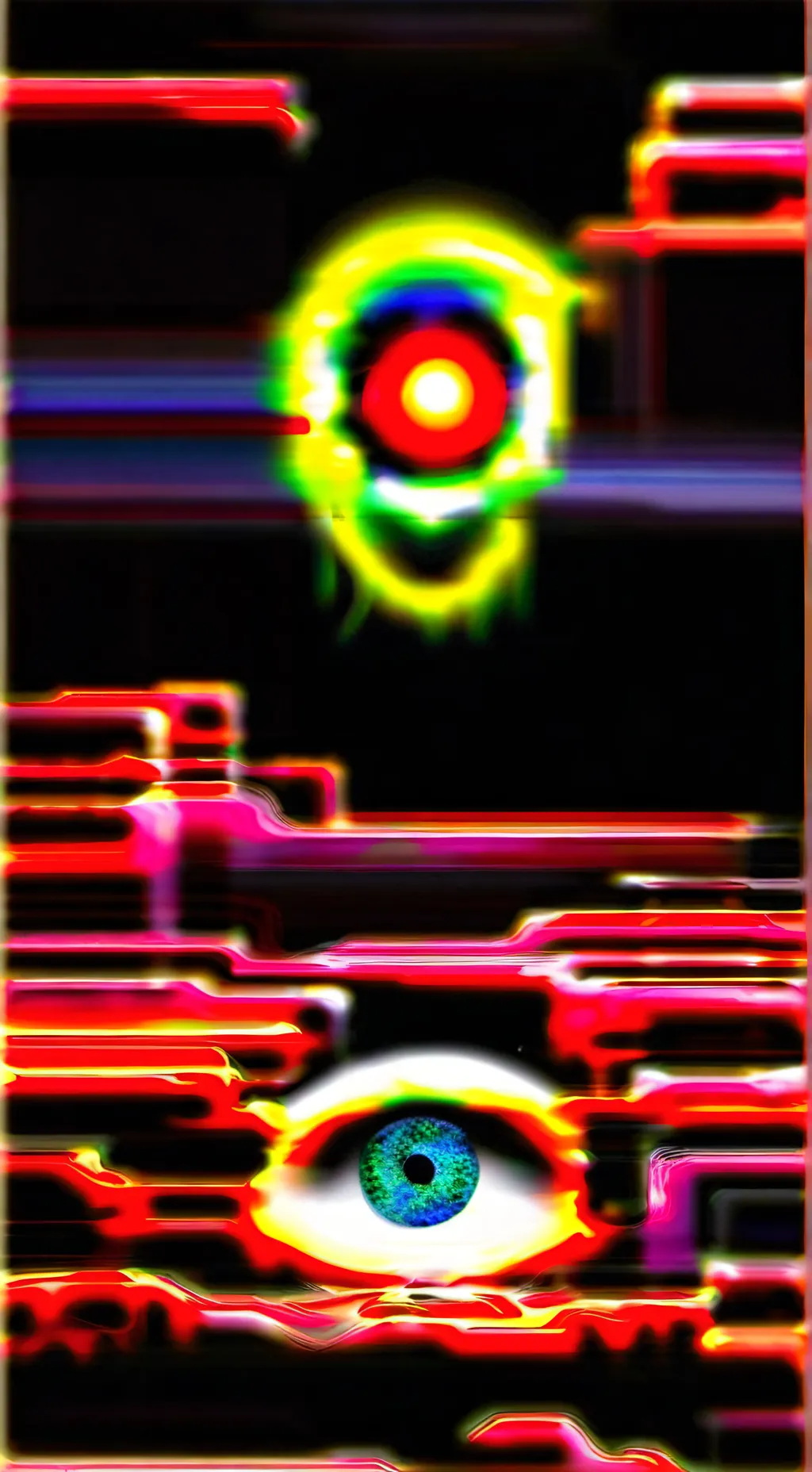 ai character: the eye infection  background