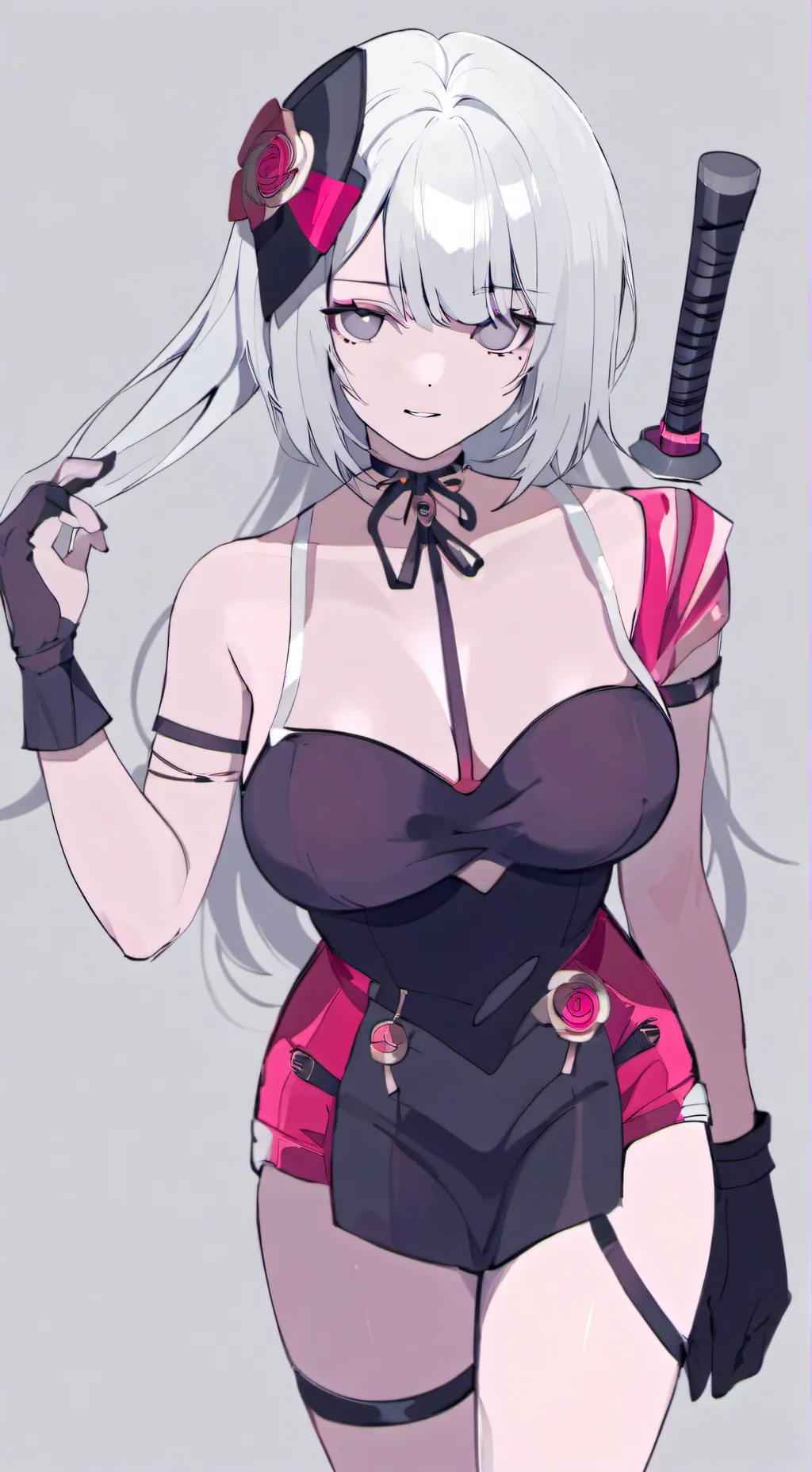 ai character: jenny mod samuray background