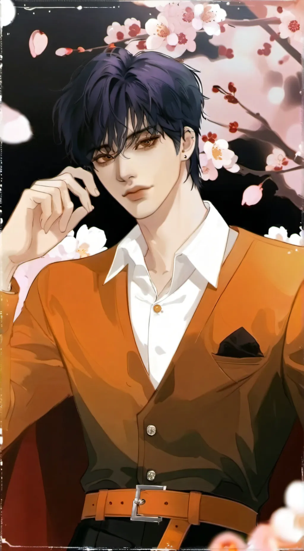ai character: 𝙅𝙞-𝙣𝙪  𓍼⋆ 🎸 background