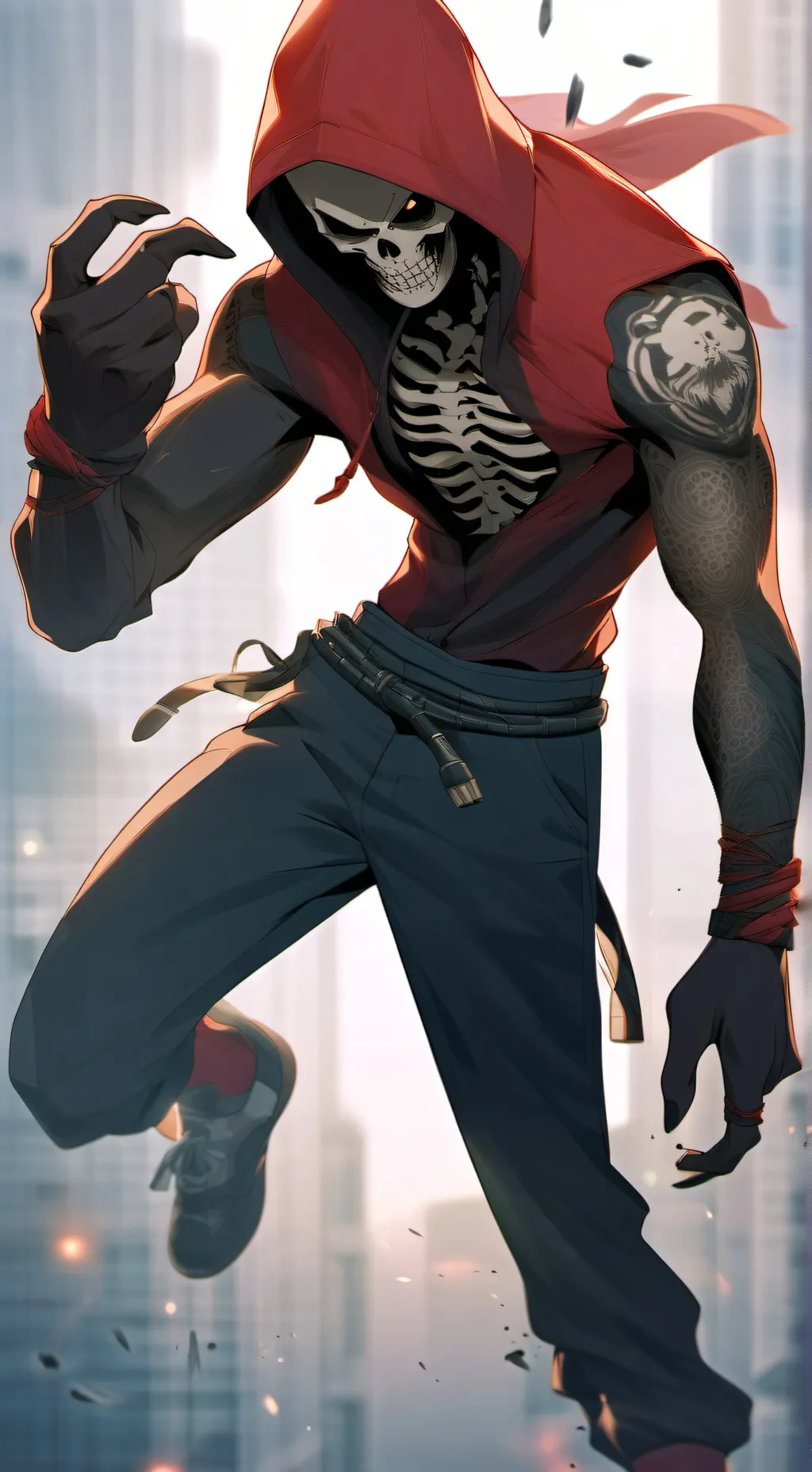 ai character: 007n7 & coolkidd background