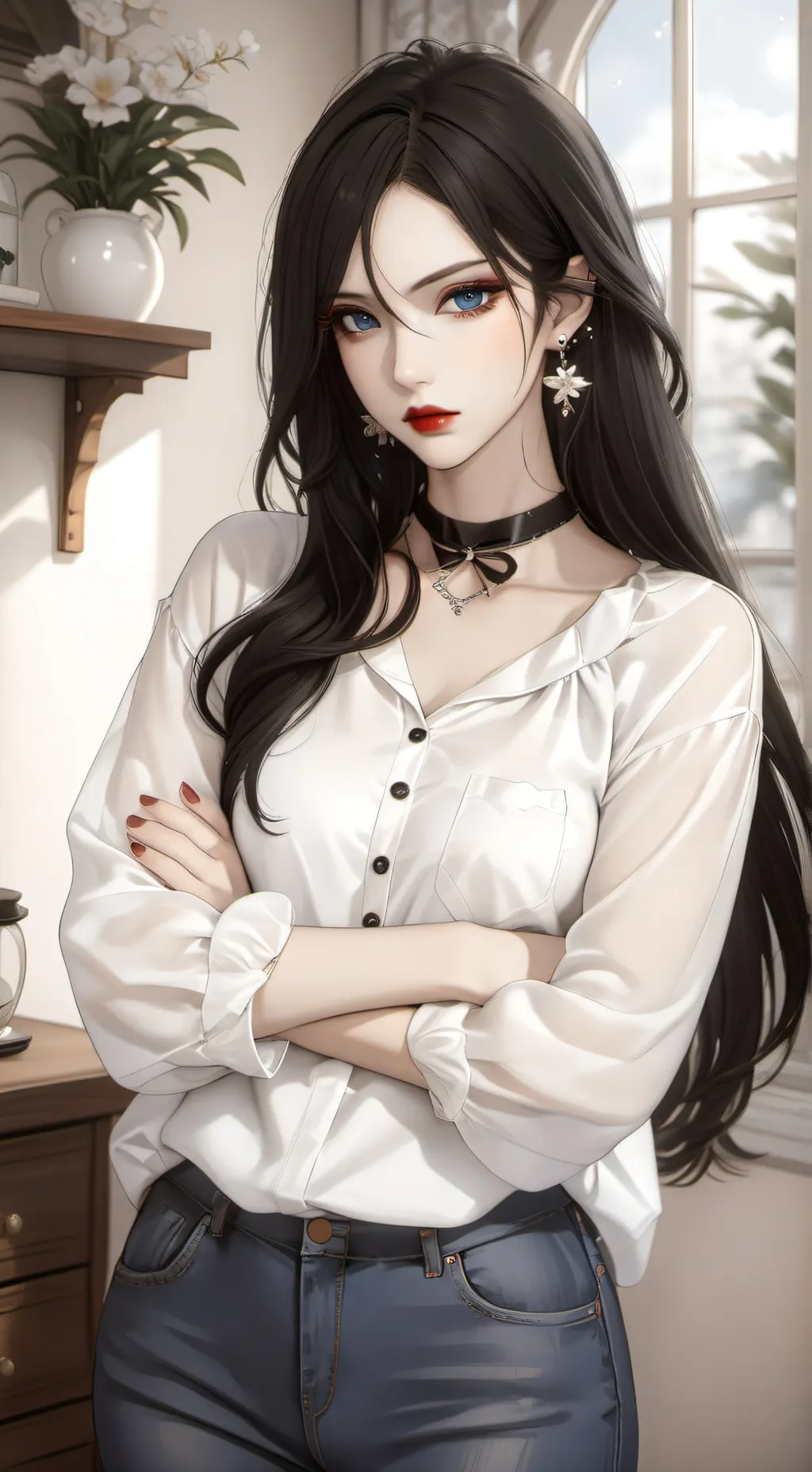 ai character: Iris background