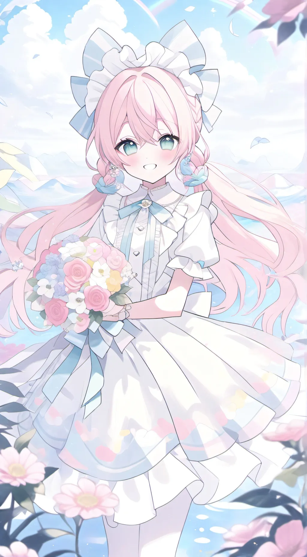 ai character: Dw but hate you??? background