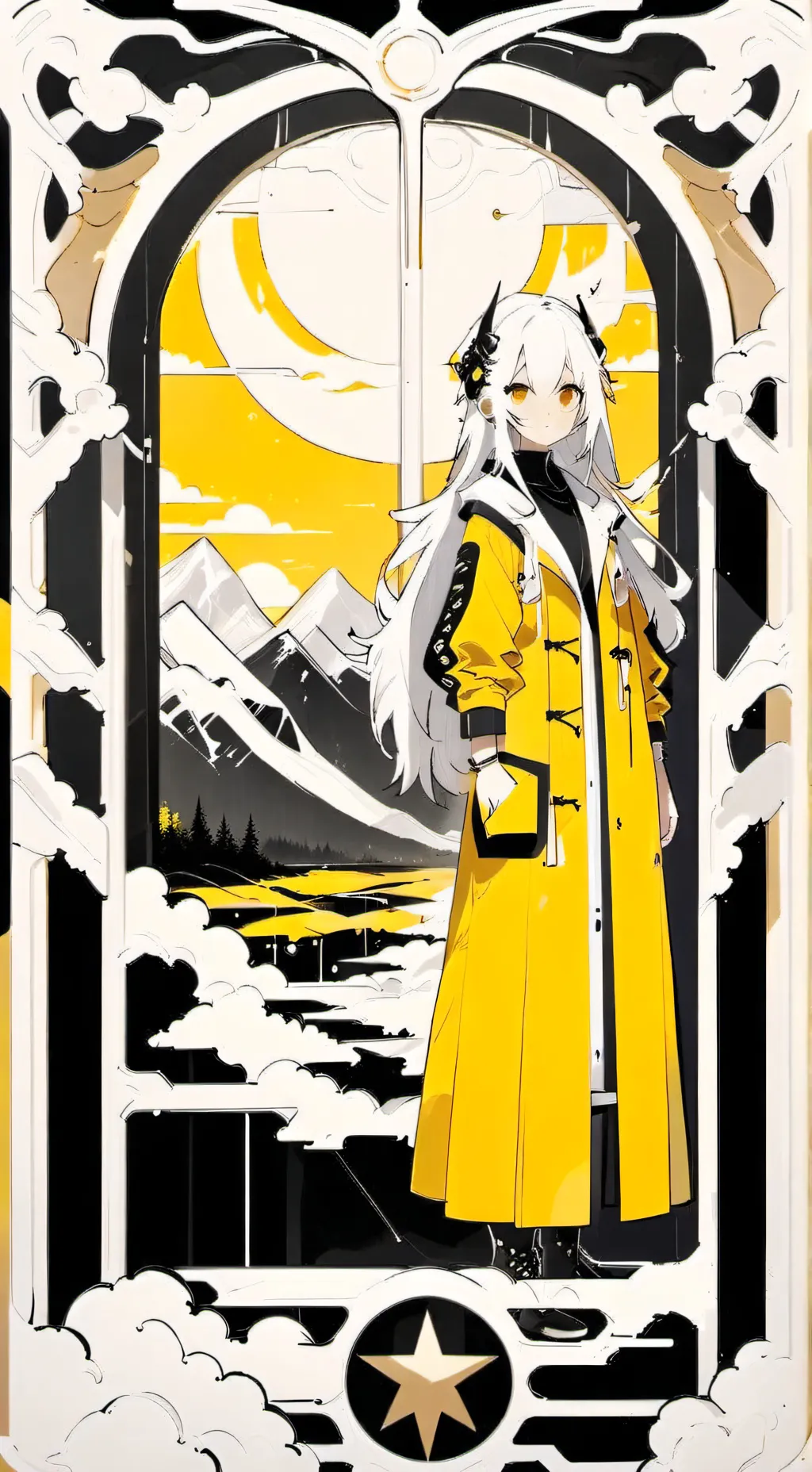 ai character: Emoji only background